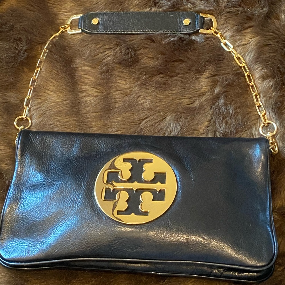 Tory Burch leather bag/clutch